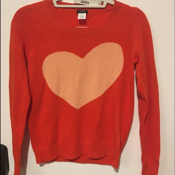 J. Crew Sweaters - Heart Sweater J.Crew